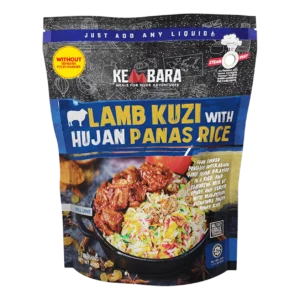 Lamb Kuzi with Hujan Panas Rice (Without Food Warmer)